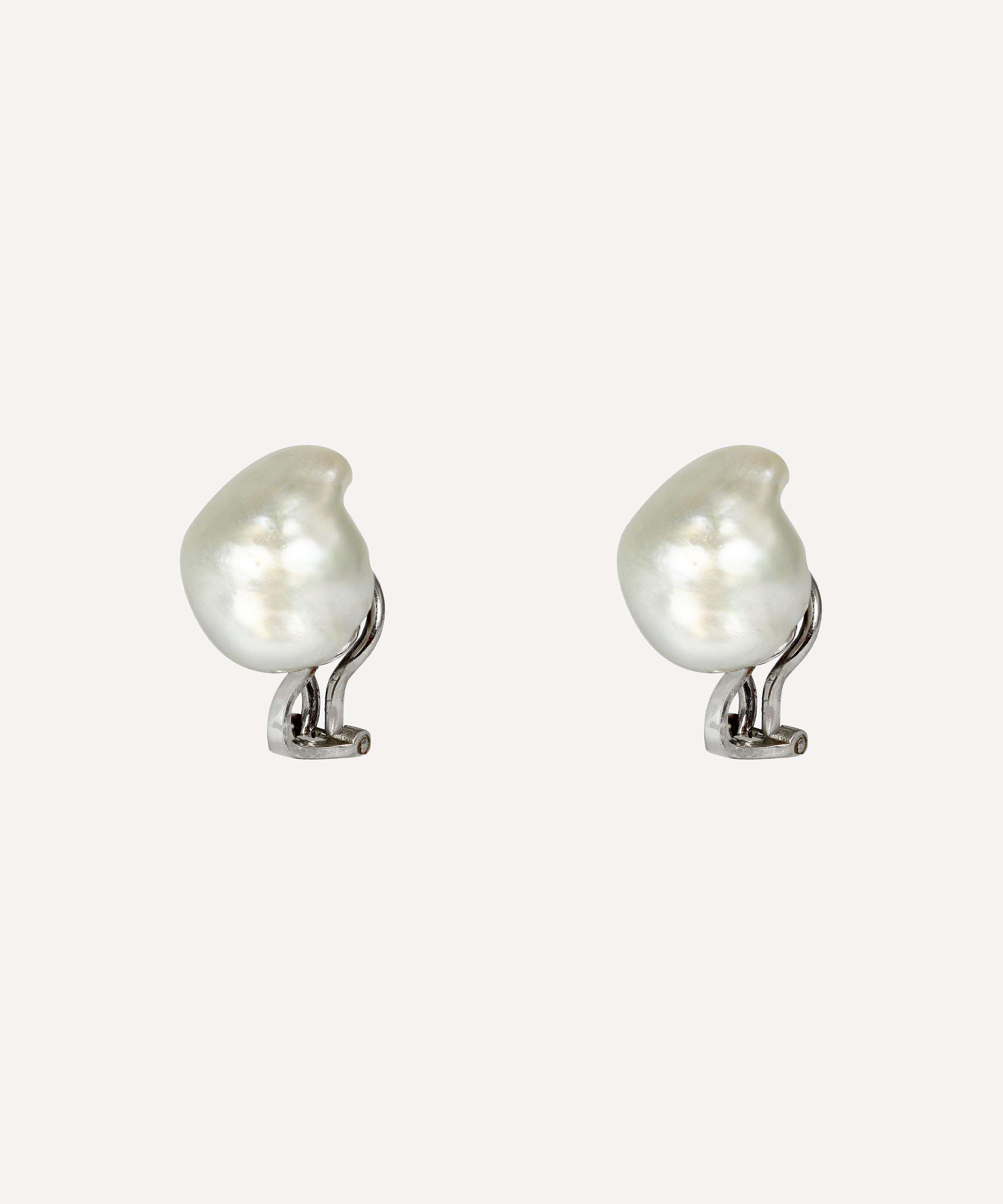 Kojis Baroque Pearl ClipOn Earrings Liberty