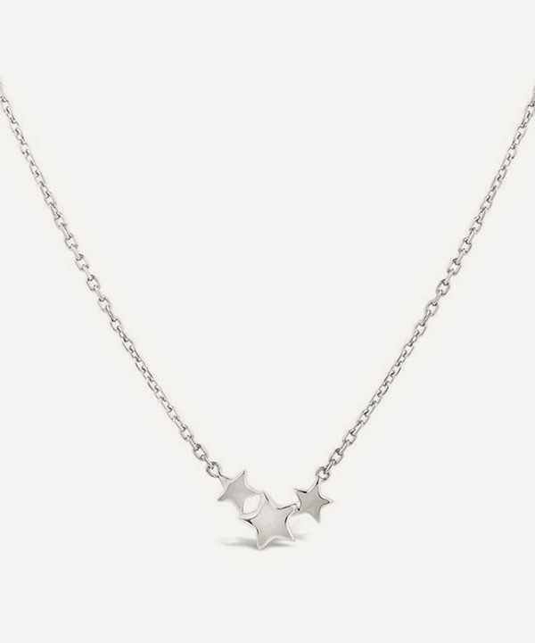 Dinny Hall - Sterling Silver Bijou Trio Scoop Star Pendant Necklace image number null