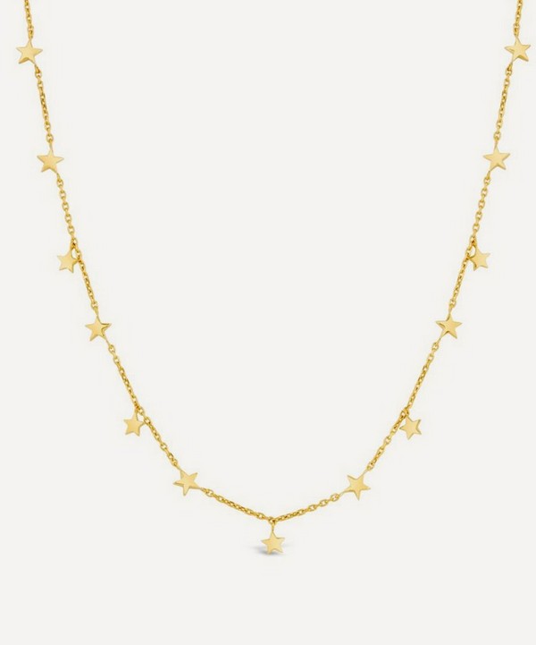 Dinny Hall - Gold Plated Vermeil Silver Bijou Galaxy Star Pendant Necklace image number null