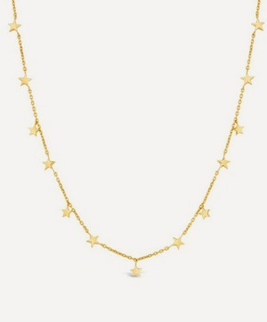 Dinny Hall - Gold Plated Vermeil Silver Bijou Galaxy Star Pendant Necklace image number 0