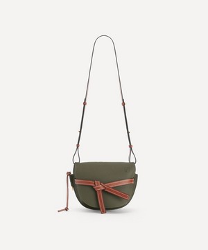 Loewe - Small Gate Leather Cross-Body Bag image number 3