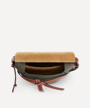 Loewe - Small Gate Leather Cross-Body Bag image number 4
