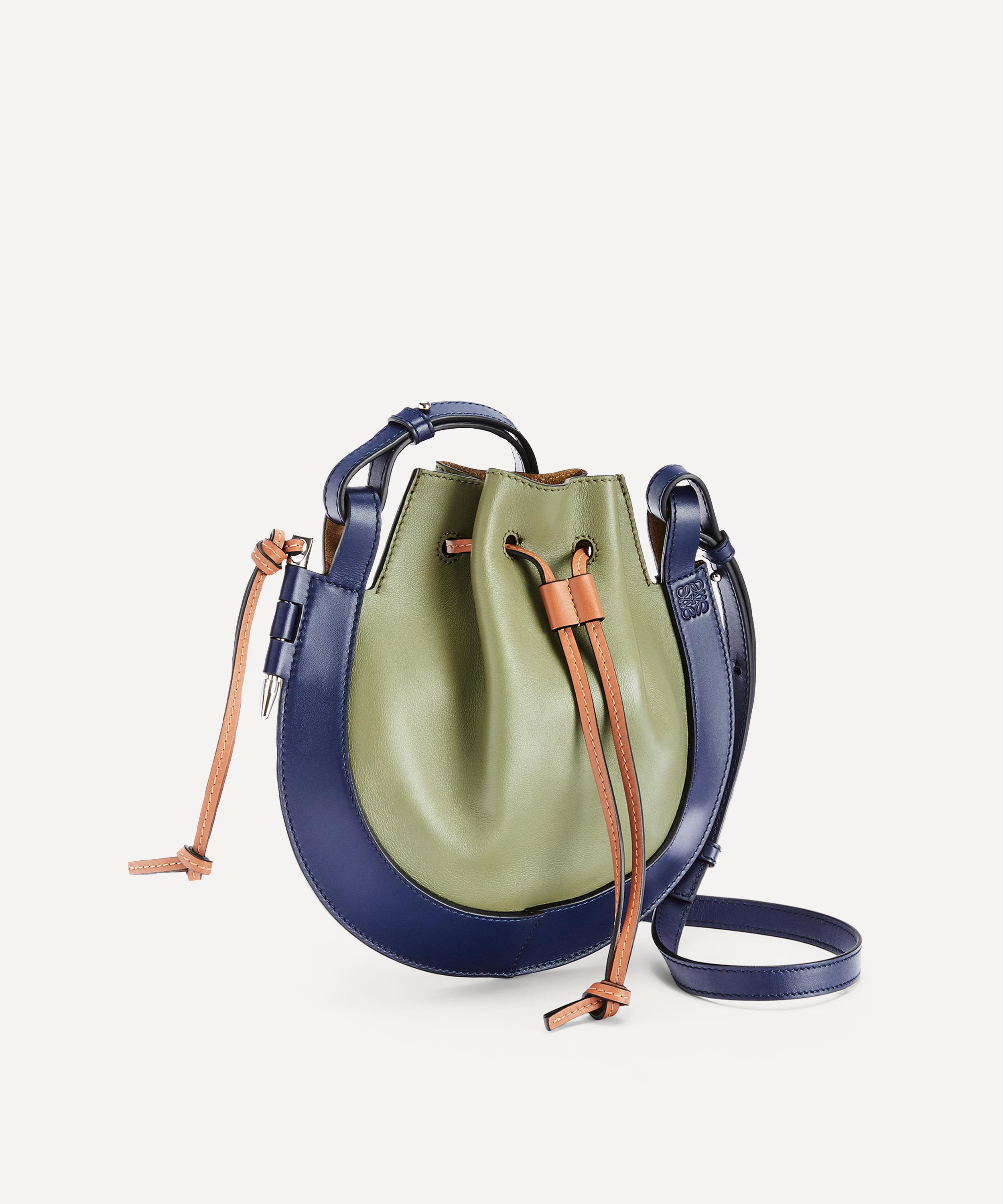 Loewe Small Horseshoe Leather Saddle Bag