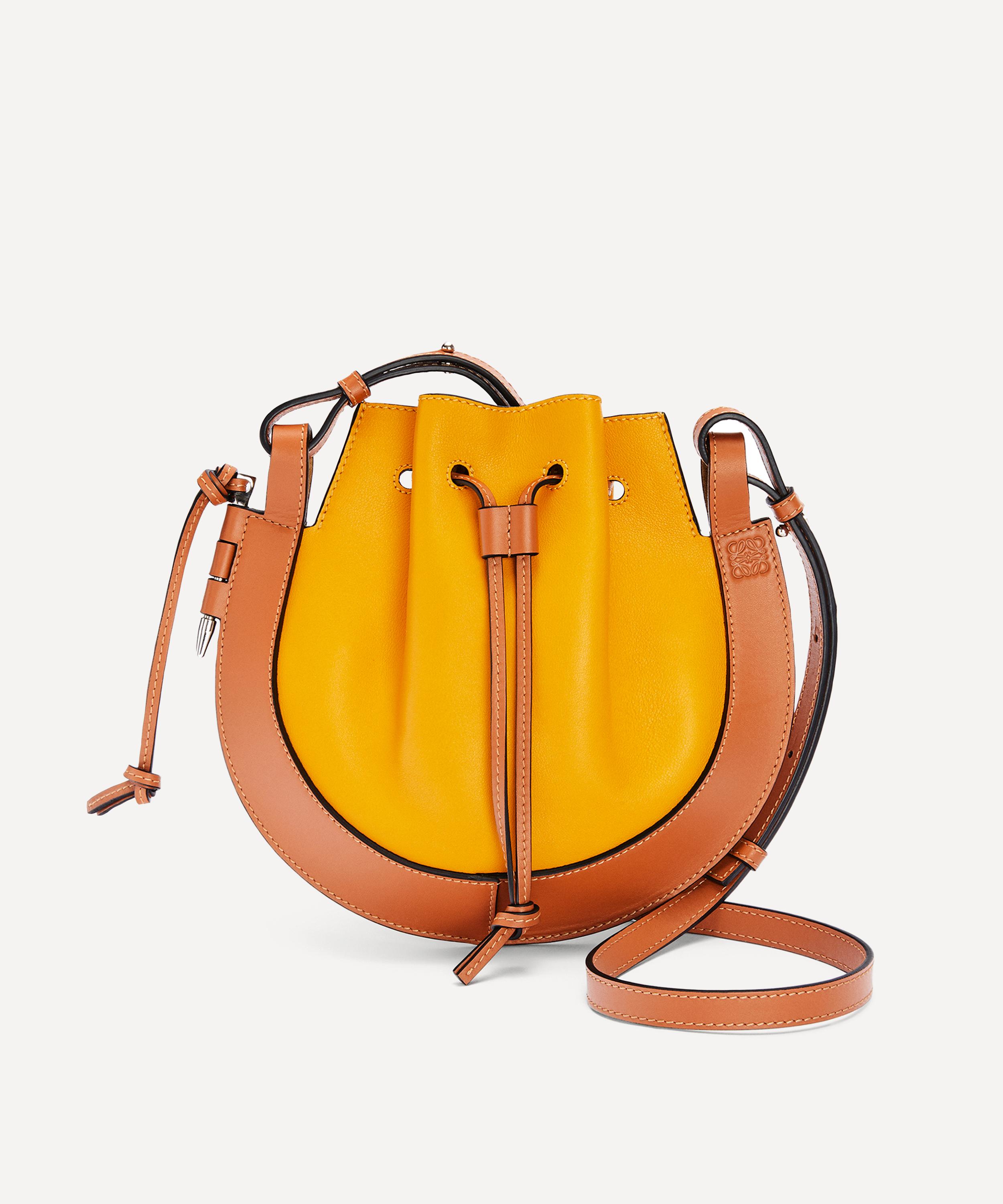 Loewe - Small Horseshoe Leather Saddle Bag image number 0