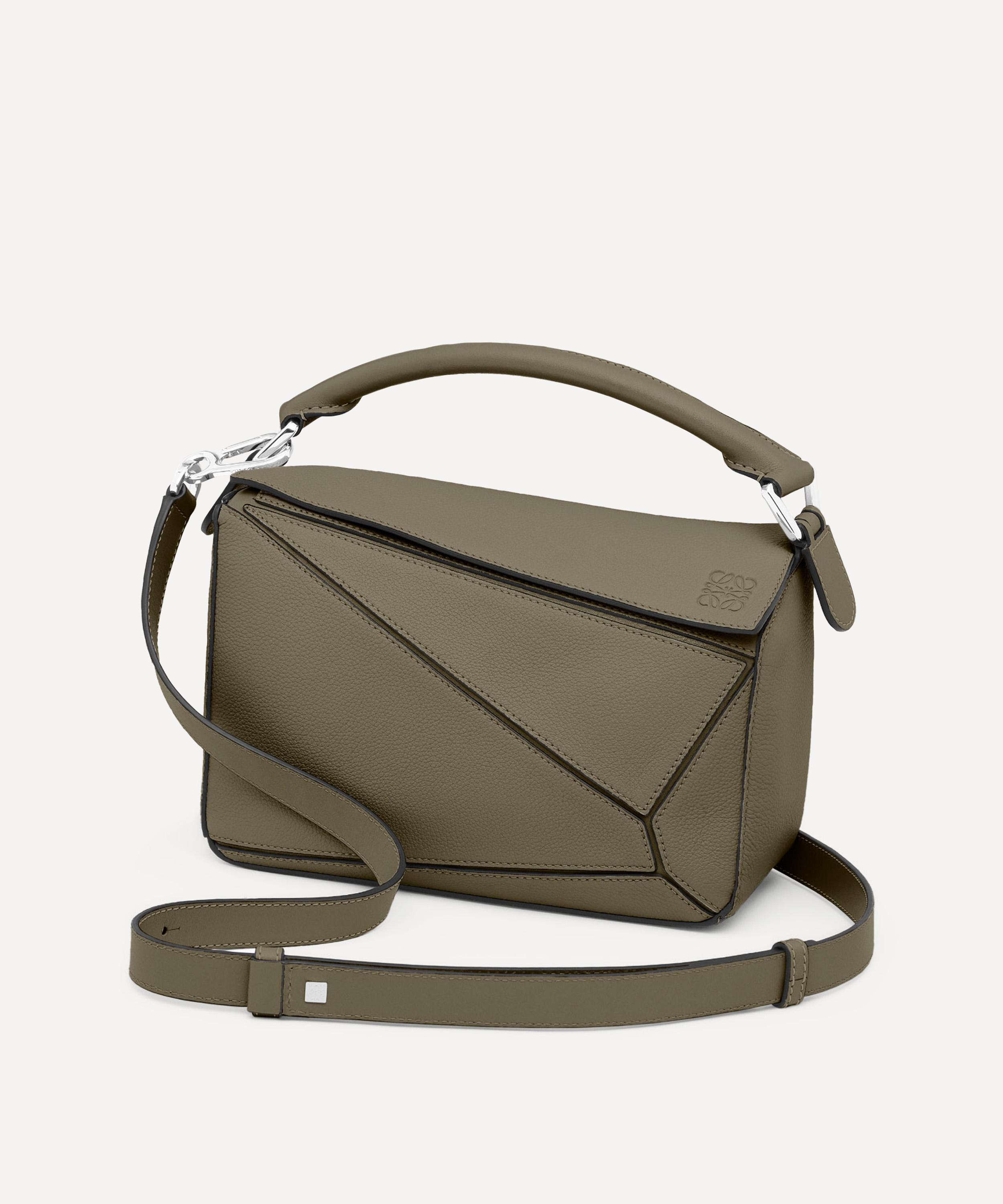 Loewe - Small Puzzle Leather Shoulder Bag image number 2