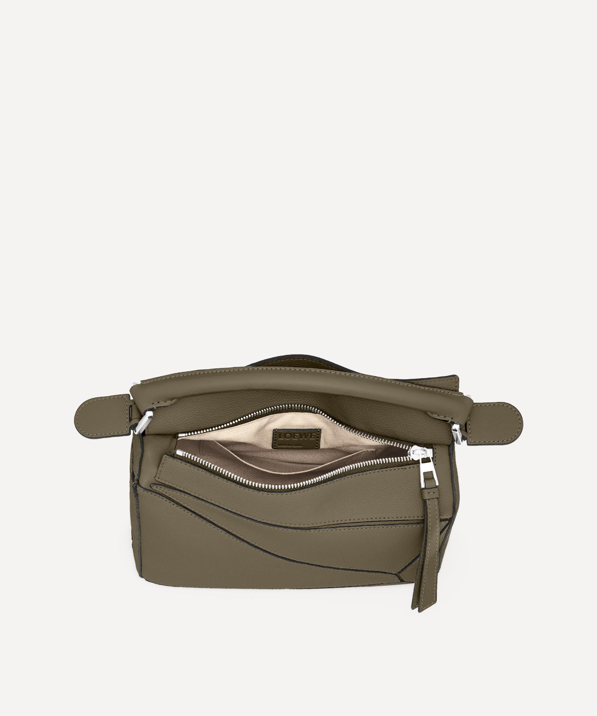 Loewe - Small Puzzle Leather Shoulder Bag image number 4