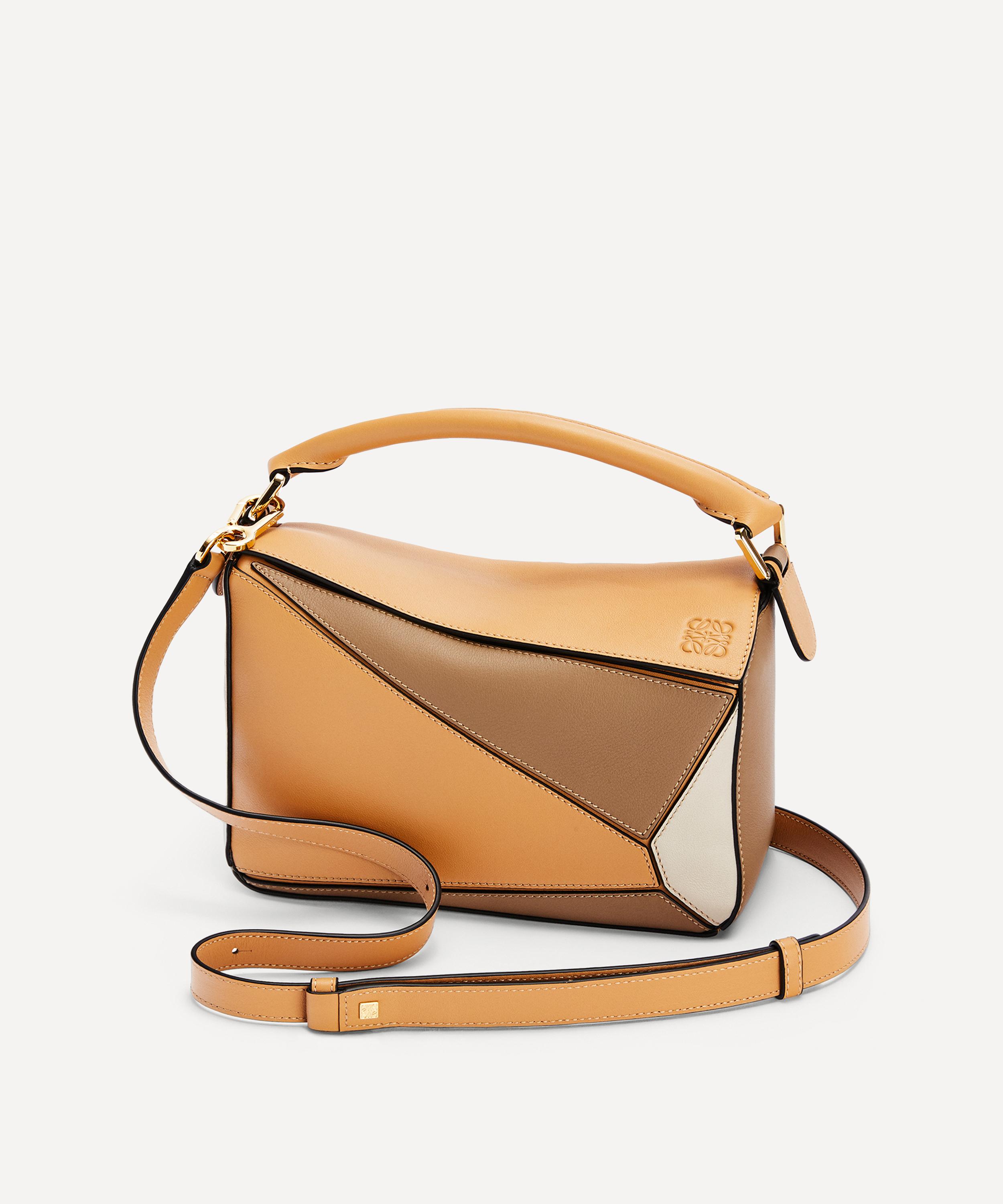 Loewe - Small Puzzle Leather Shoulder Bag image number 0