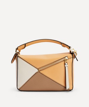 Loewe - Small Puzzle Leather Shoulder Bag image number 1