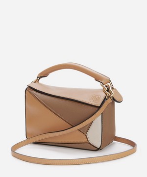 Loewe - Mini Puzzle Leather Shoulder Bag image number 1