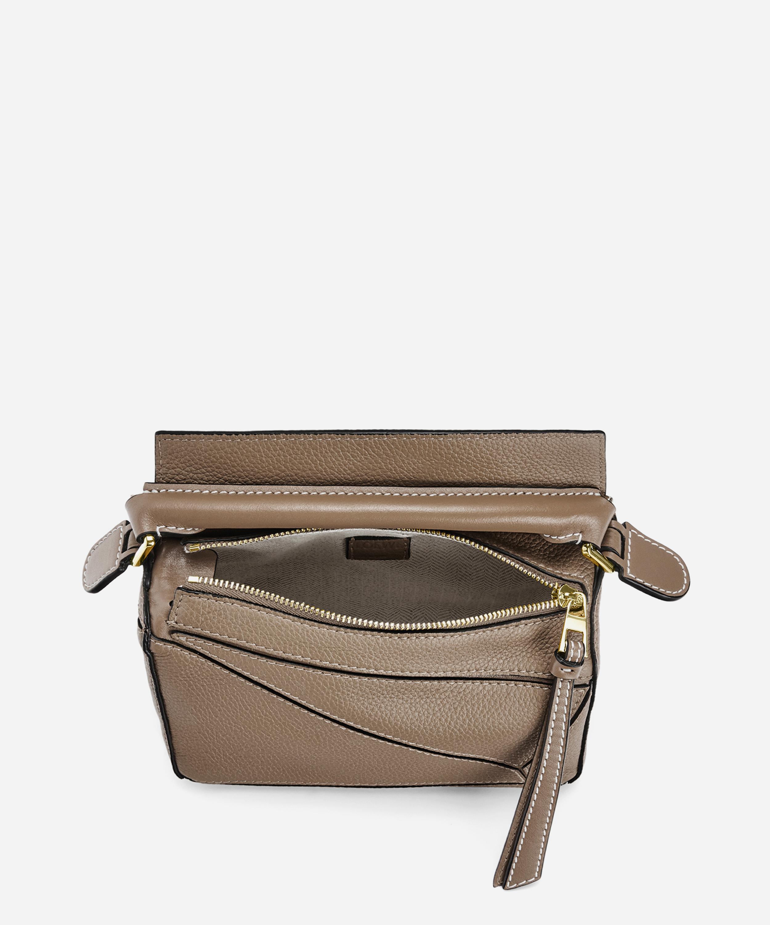 Loewe - Mini Puzzle Leather Shoulder Bag image number 4