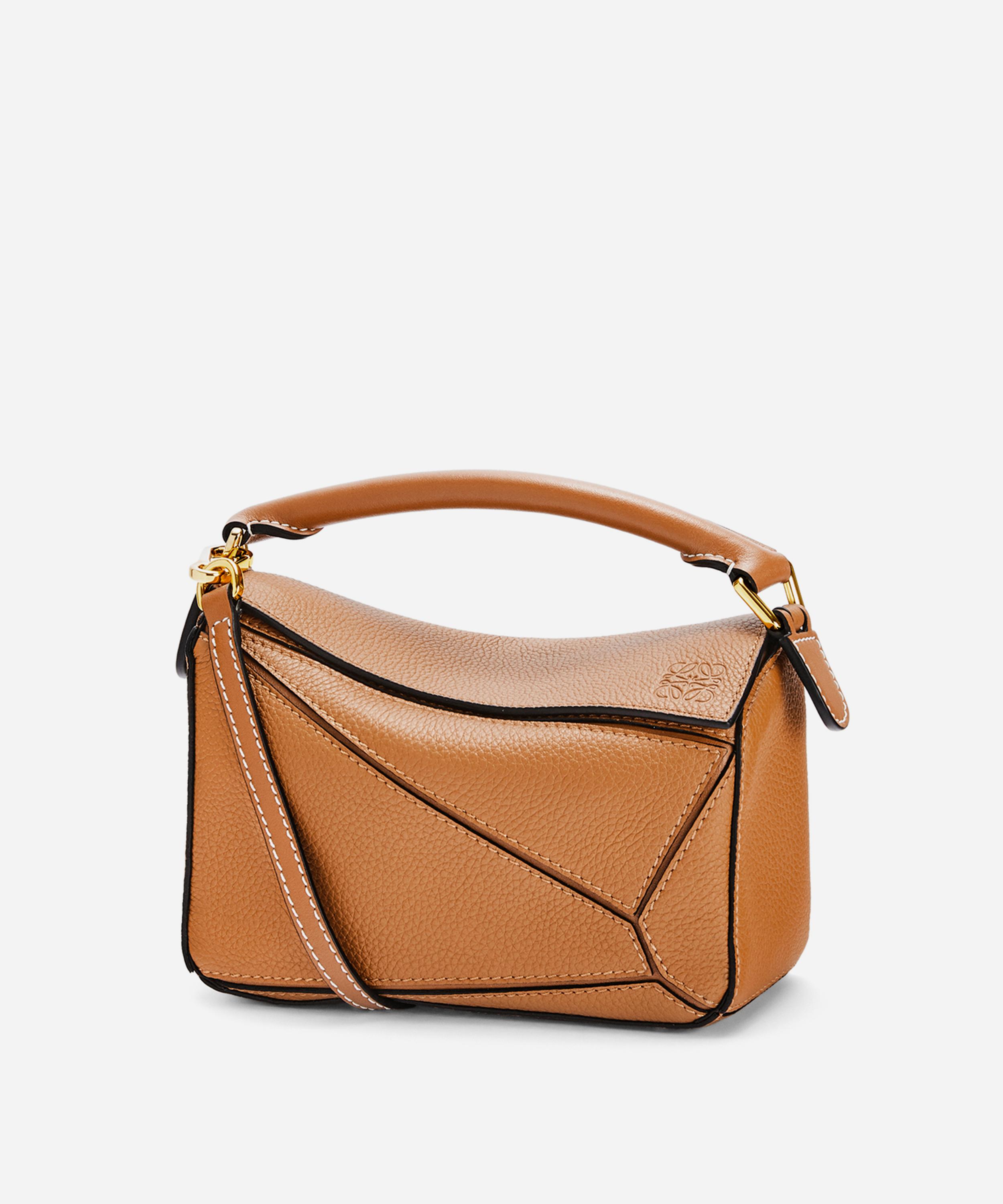 Loewe - Mini Puzzle Leather Shoulder Bag image number 0