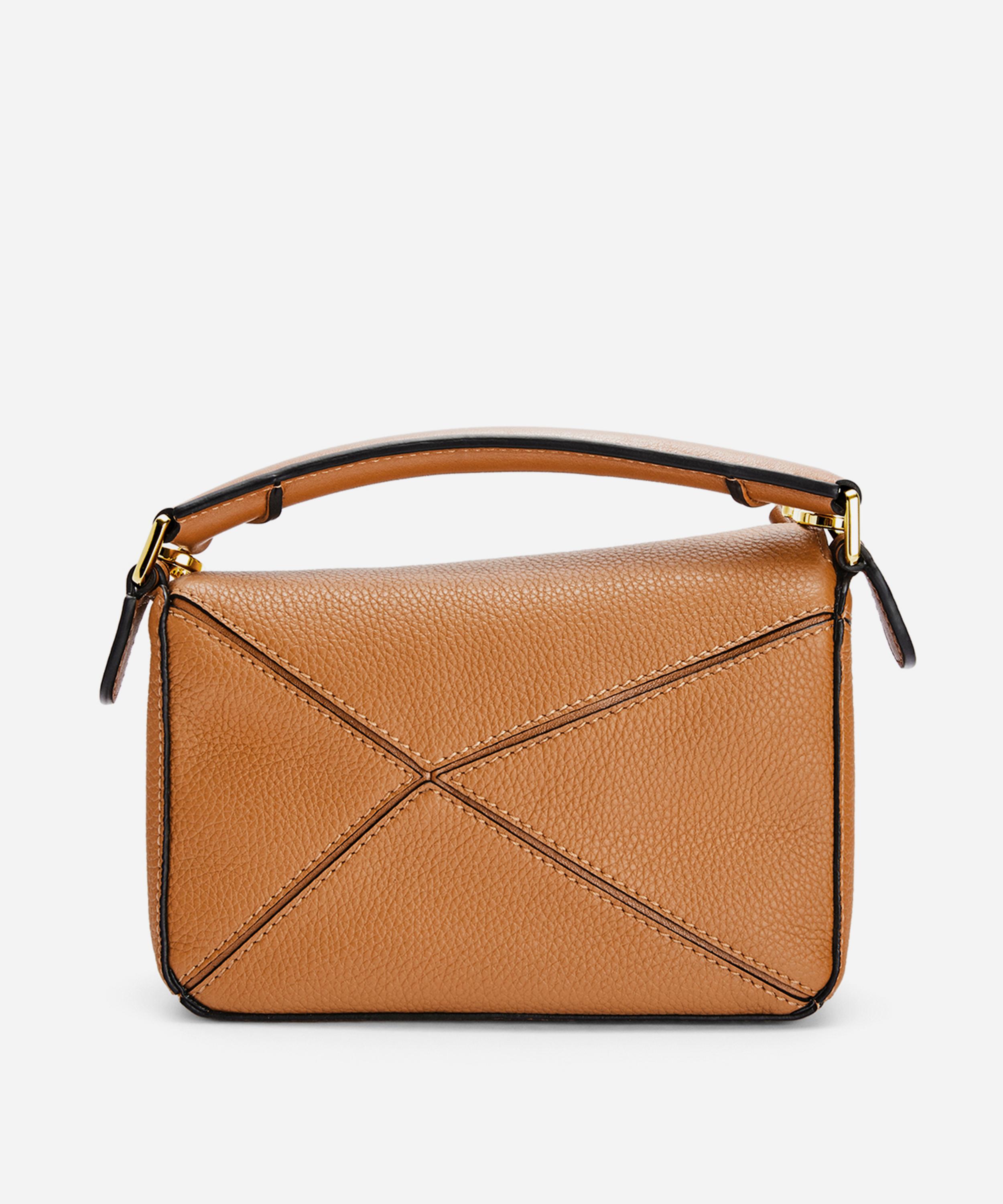 Loewe - Mini Puzzle Leather Shoulder Bag image number 3