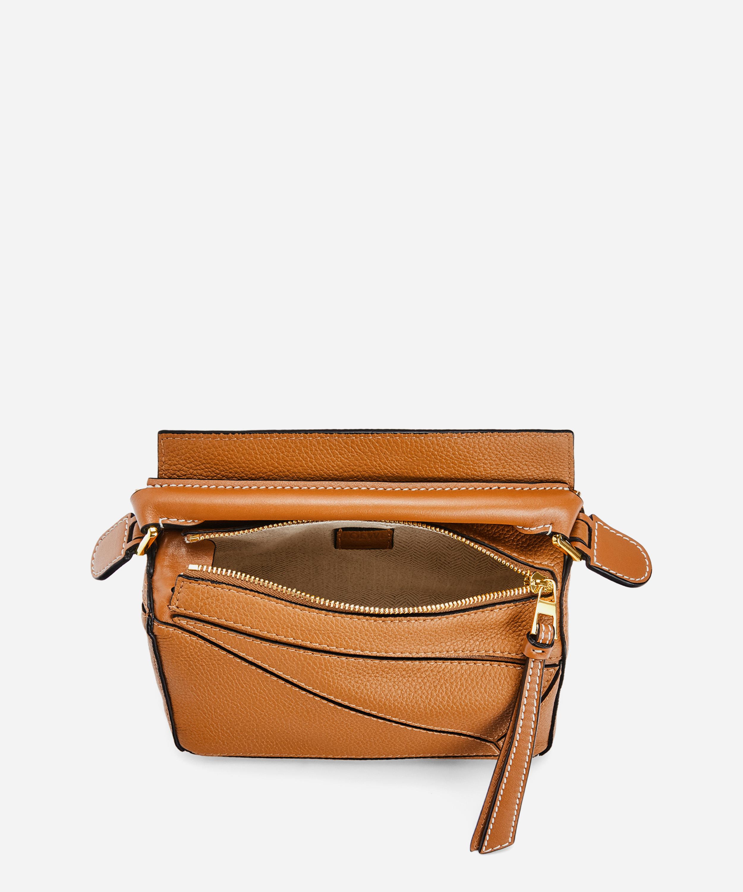 Loewe - Mini Puzzle Leather Shoulder Bag image number 4