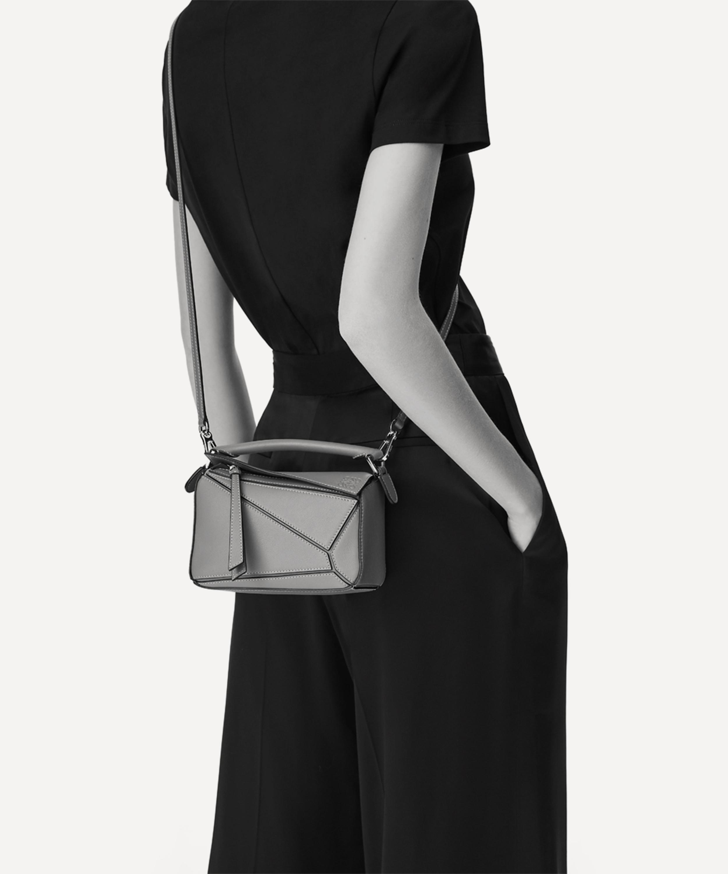 Loewe - Mini Puzzle Leather Shoulder Bag image number 1