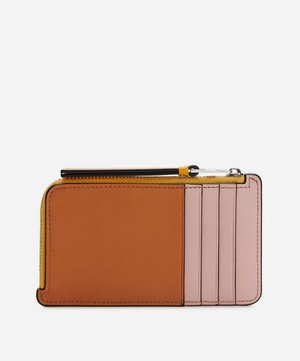 Loewe - Leather Multicolour Coin Card Holder image number 1