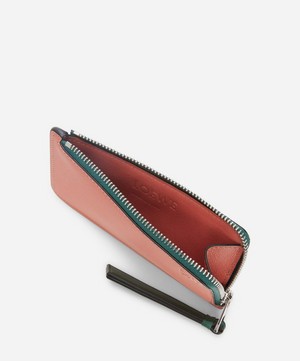 Loewe - Leather Multicolour Coin Card Holder image number 2