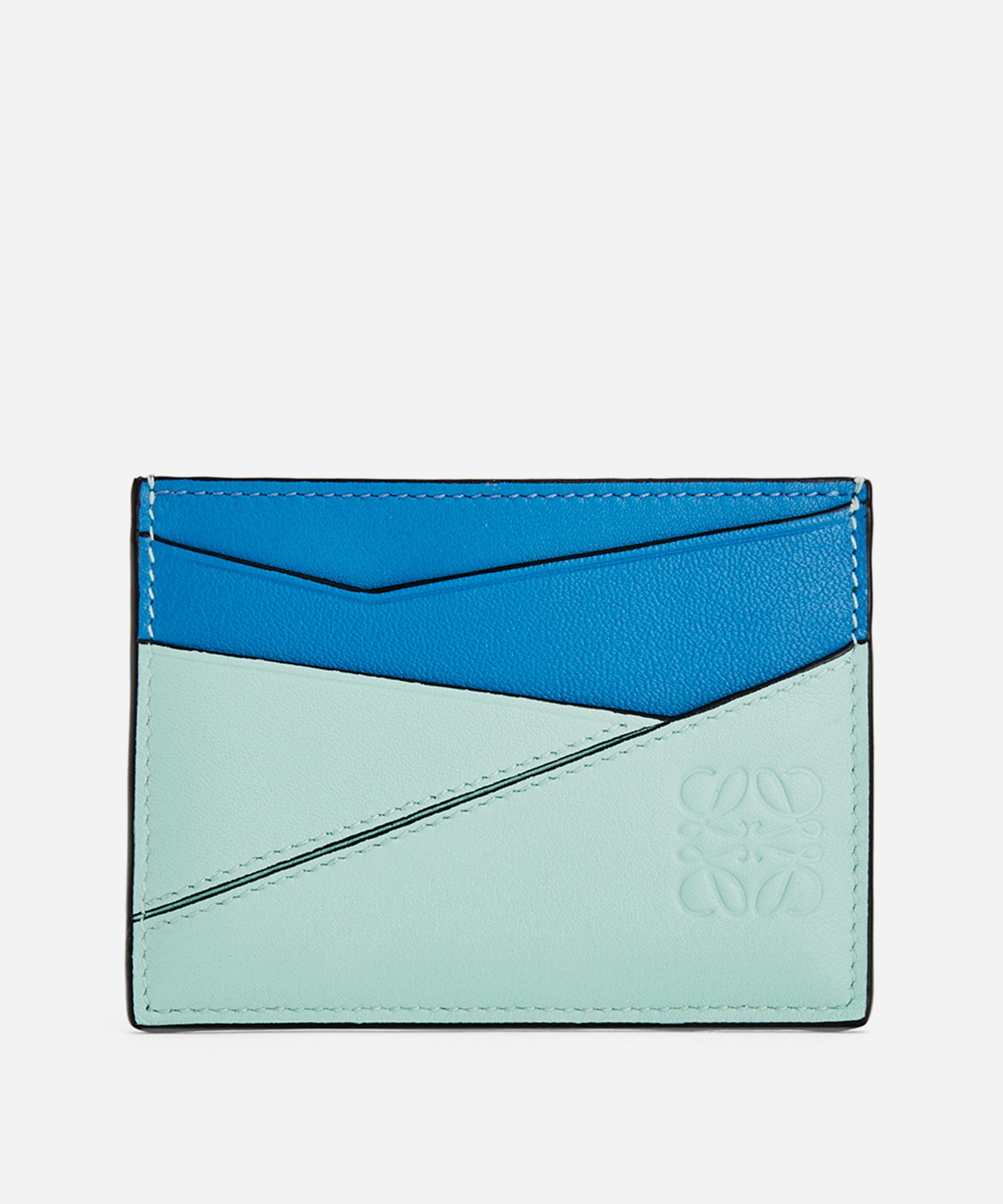 Loewe - Puzzle Plain Calfskin Leather Cardholder image number 0