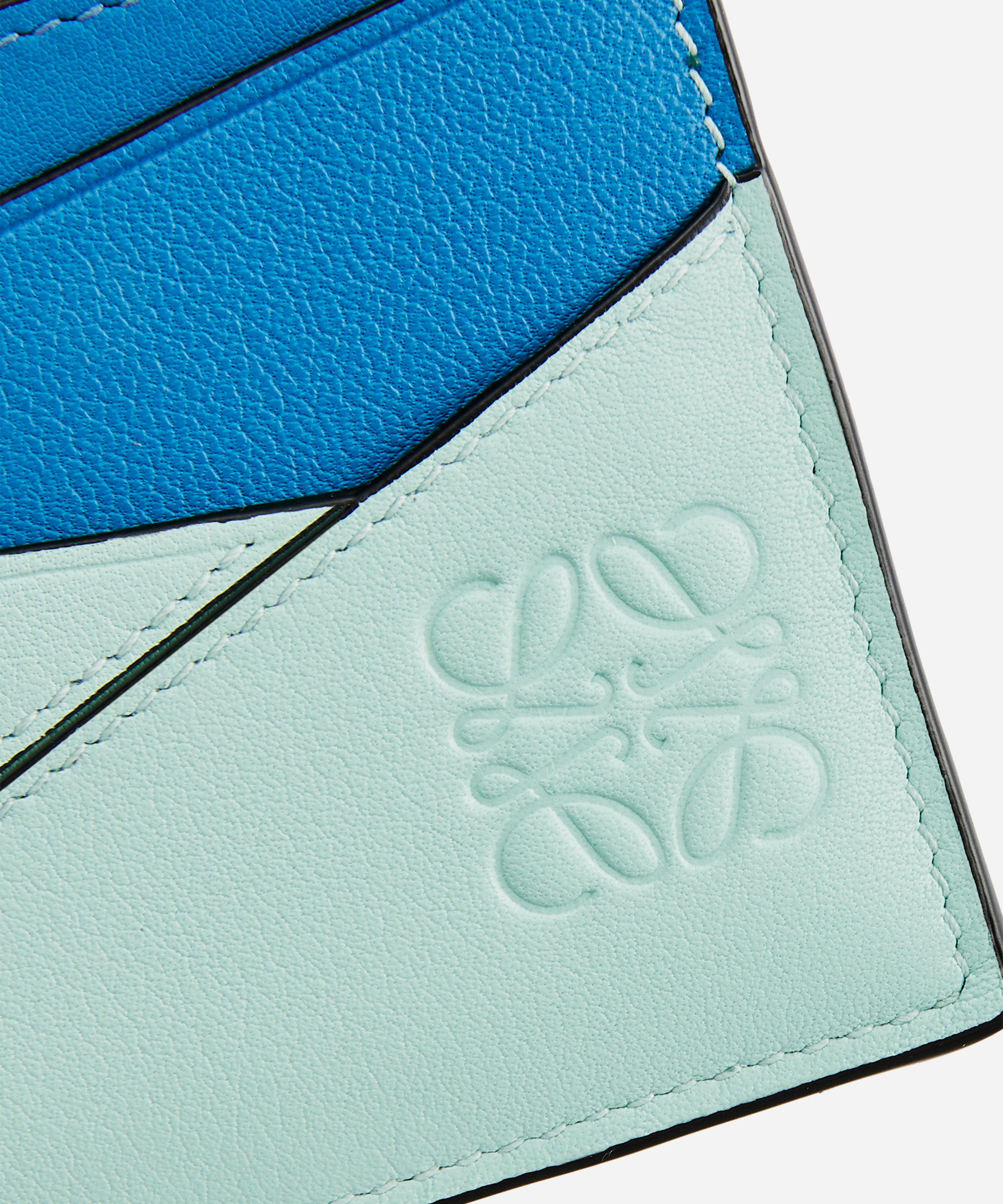 Loewe - Puzzle Plain Calfskin Leather Cardholder image number 3