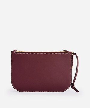 Loewe - Gate Calfskin Leather Double Zip Pouch image number 1