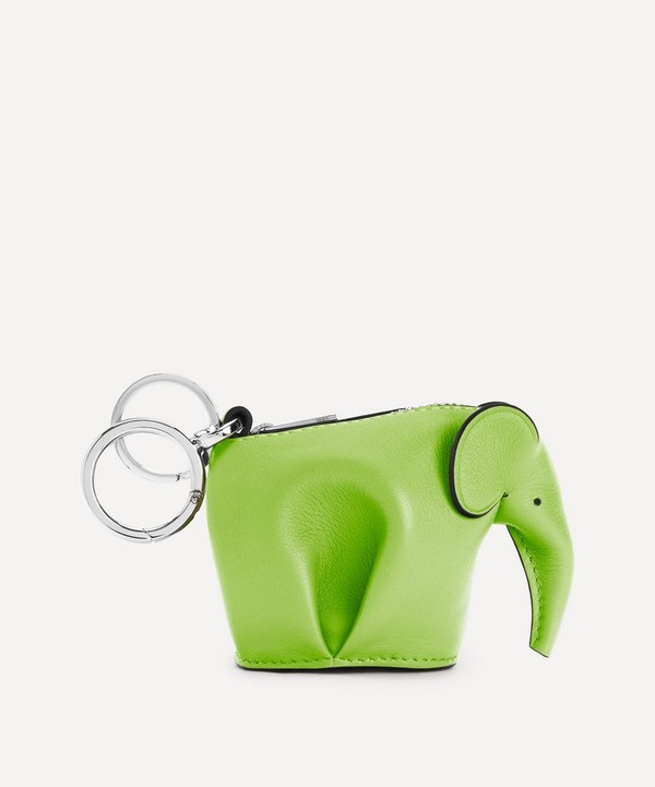Loewe - Elephant Leather Bag Charm image number null