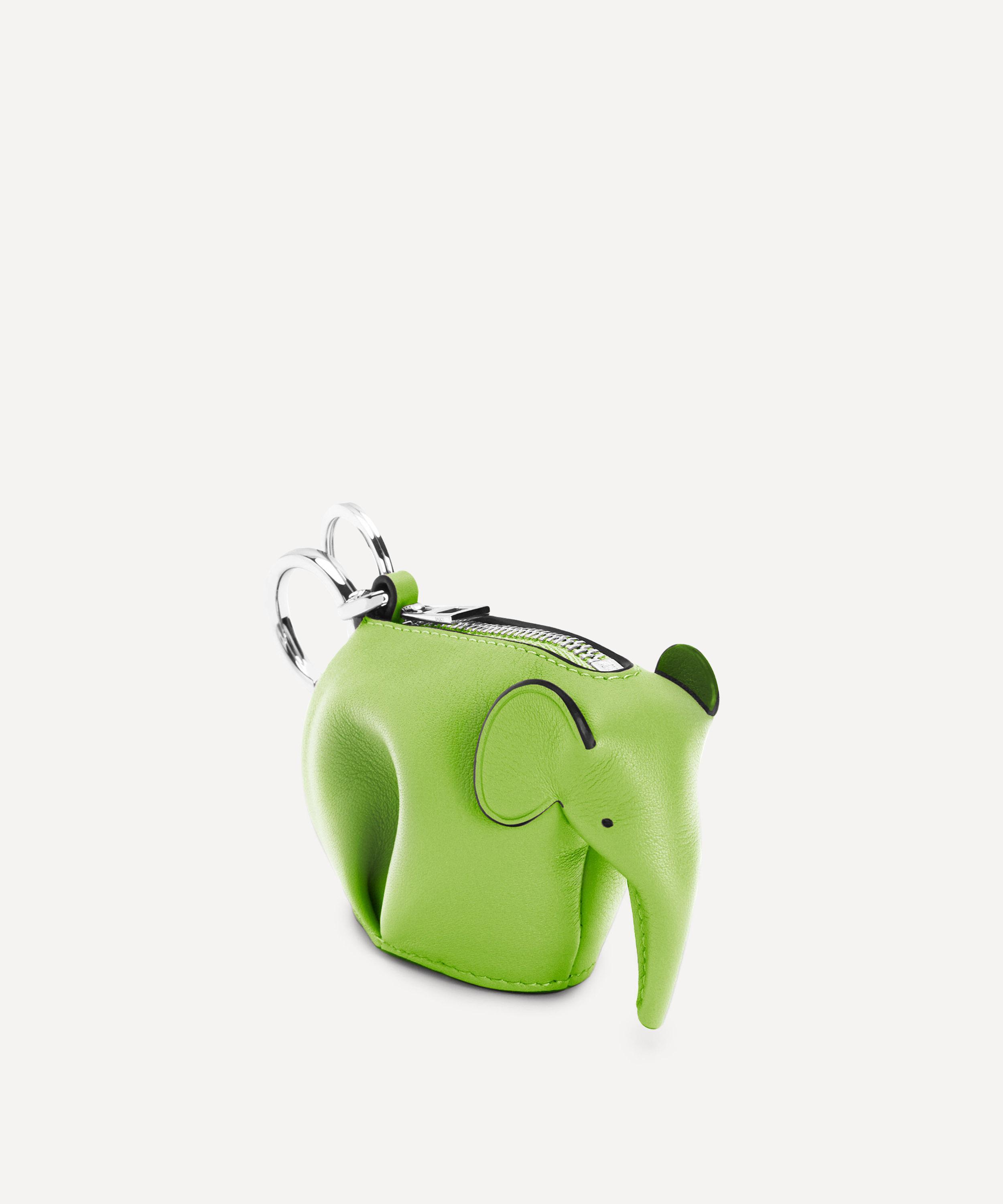 Loewe - Elephant Leather Bag Charm image number 3