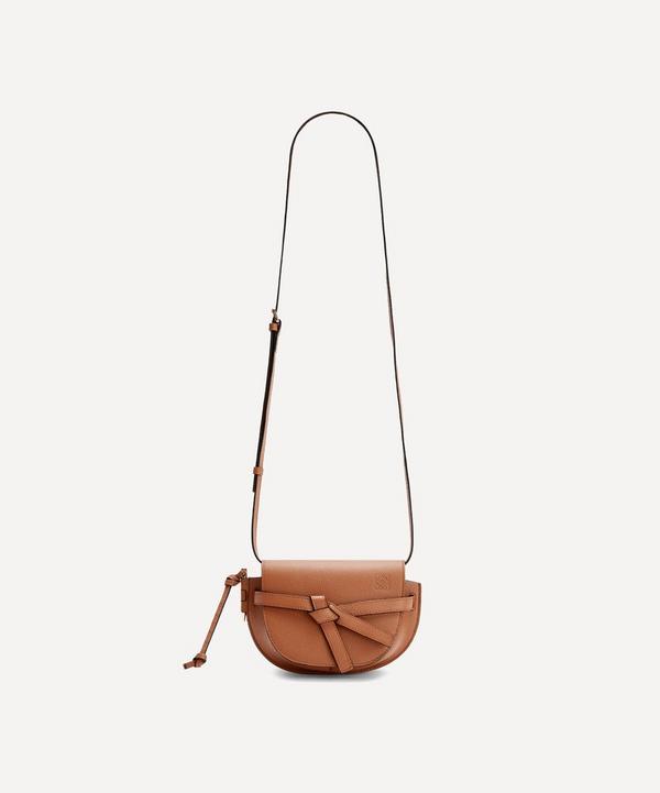 Loewe Mini Gate Leather Dual Cross-Body Bag | Liberty Loewe Mini Gate Leather Dual Cross-Body Bag | Liberty