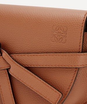 Loewe - Mini Gate Leather Dual Cross-Body Bag image number 6