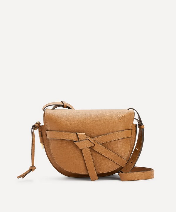 Loewe - Small Gate Leather Cross-Body Bag image number null