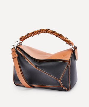Loewe - Small Puzzle Craft Leather Shoulder Bag image number 0
