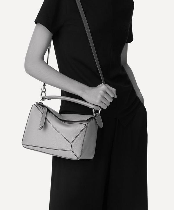 Loewe Small Puzzle Craft Leather Shoulder Bag | Liberty Loewe Small Puzzle Craft Leather Shoulder Bag | Liberty