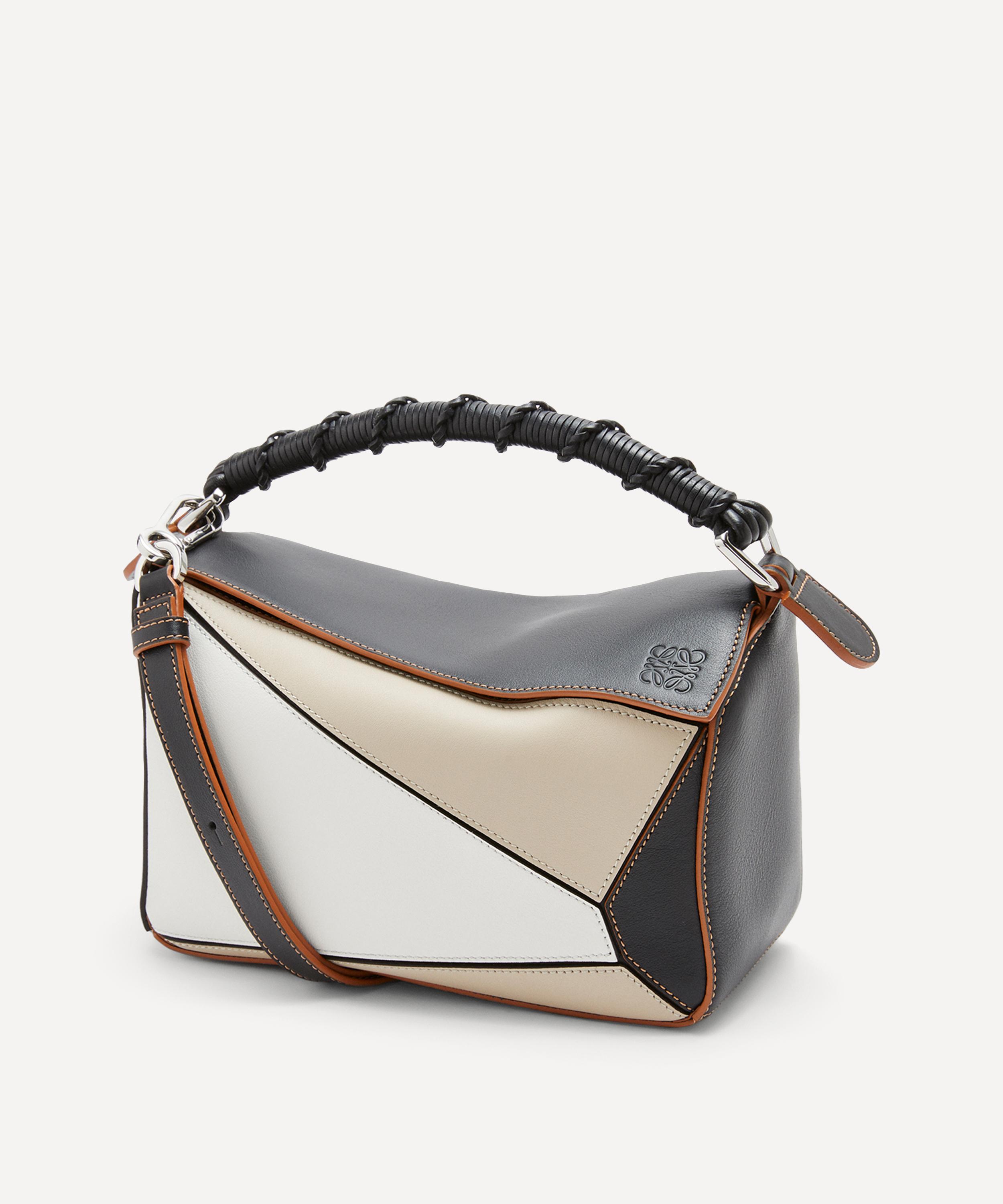 Loewe - Small Puzzle Craft Leather Shoulder Bag image number 0