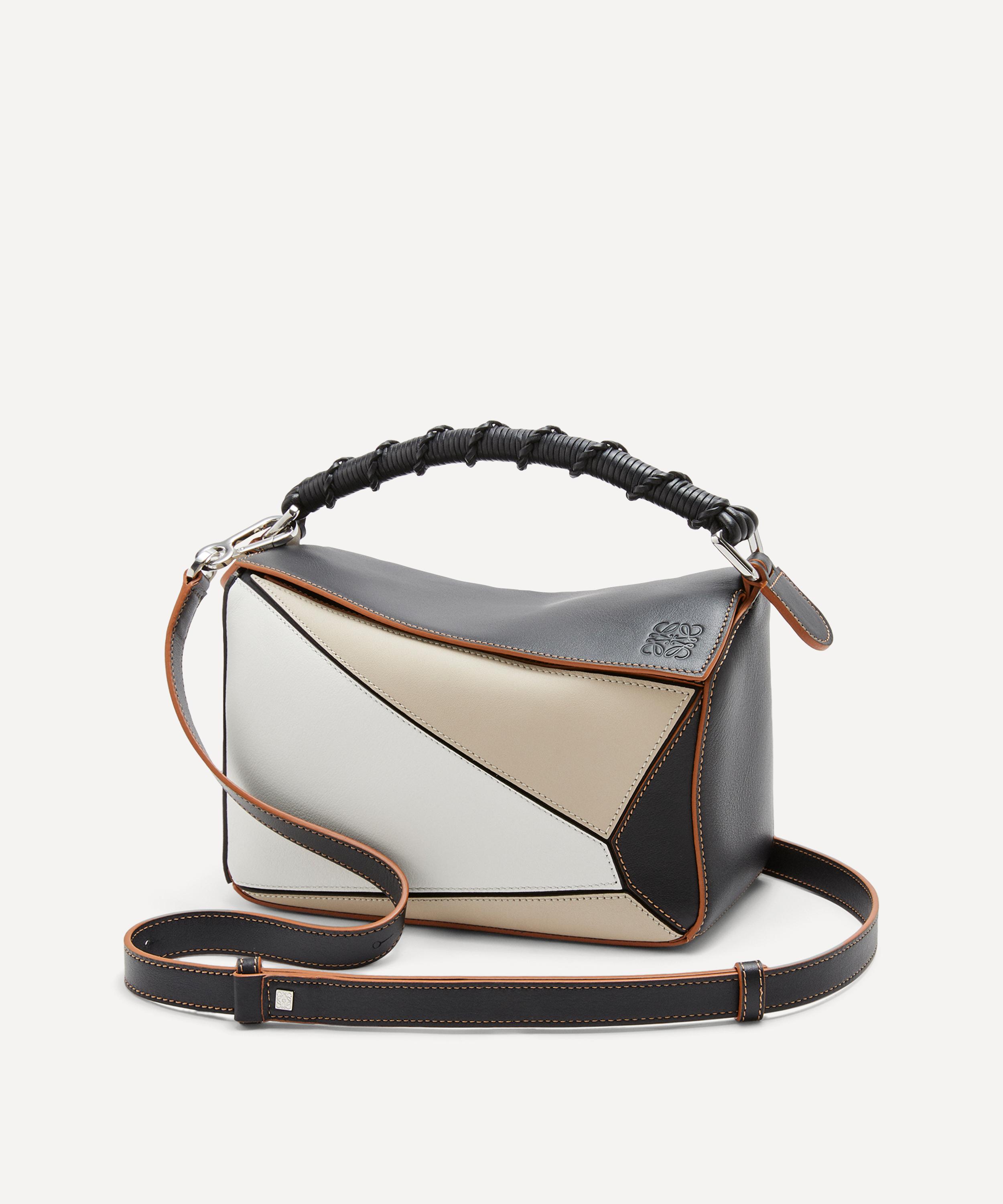 Loewe - Small Puzzle Craft Leather Shoulder Bag image number 1