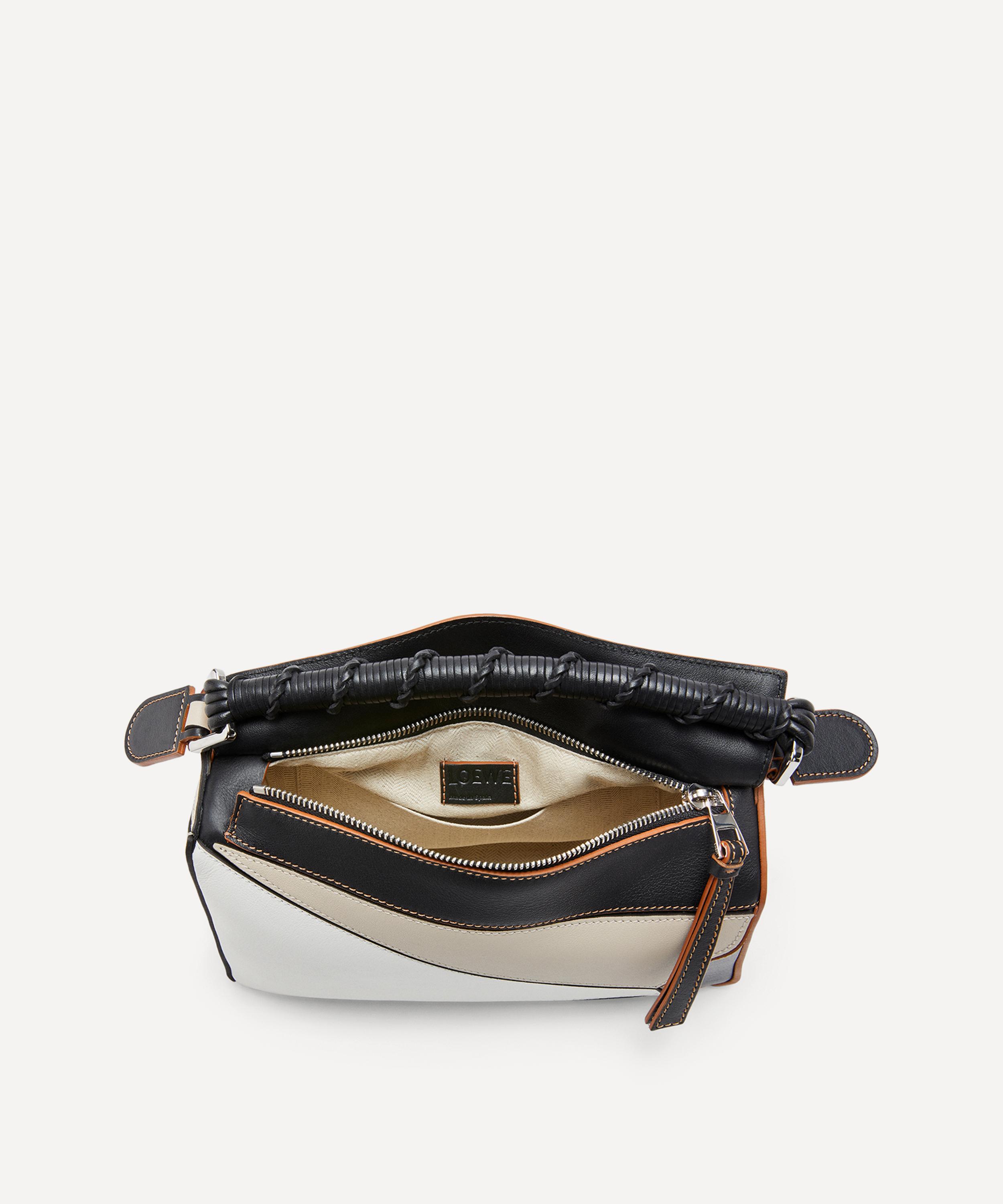 Loewe - Small Puzzle Craft Leather Shoulder Bag image number 3
