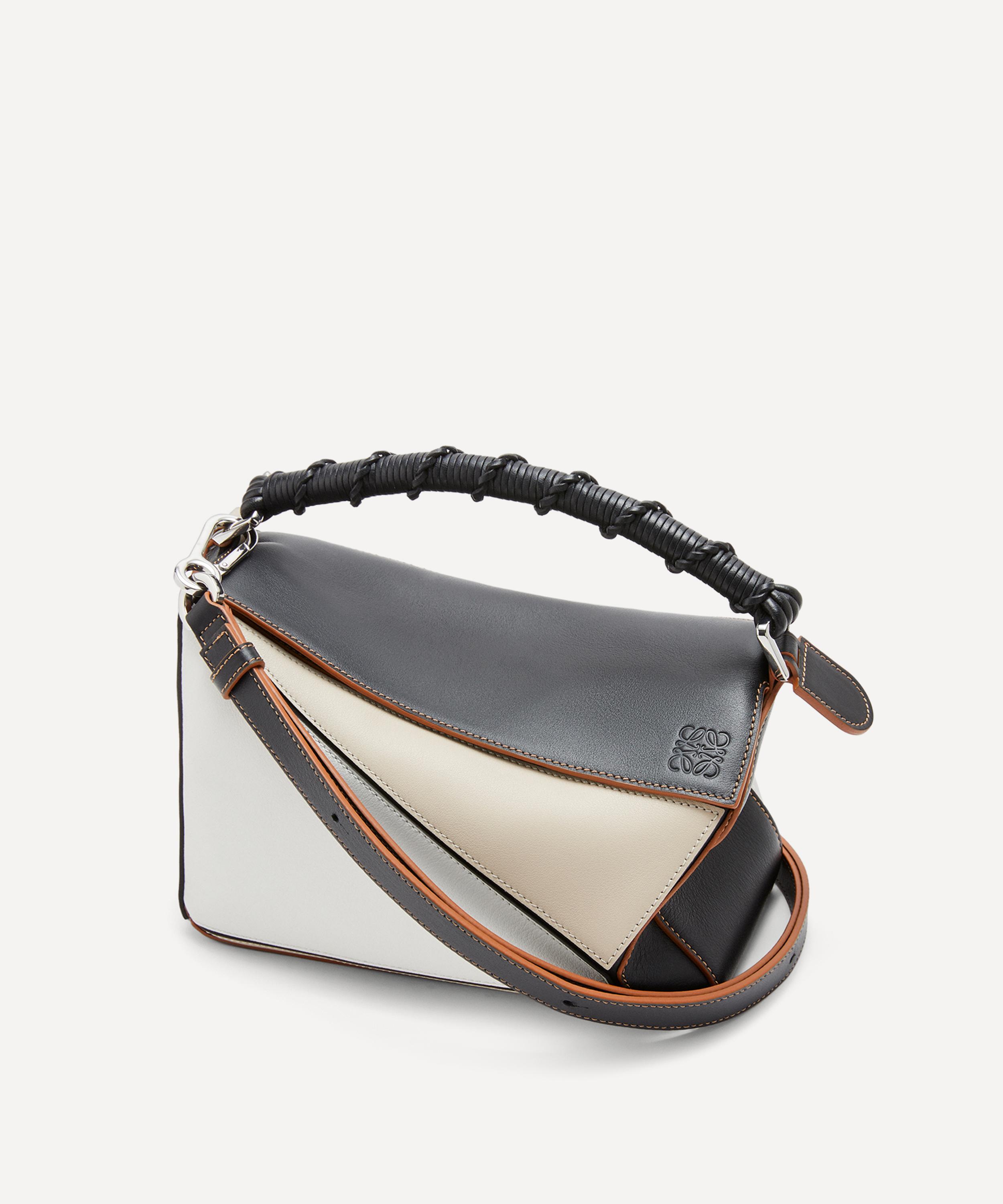 Loewe - Small Puzzle Craft Leather Shoulder Bag image number 4