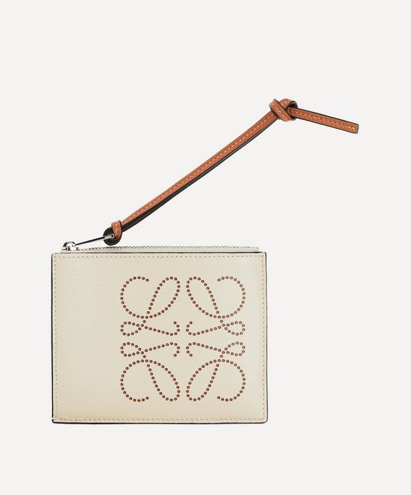 Loewe - Brand Leather Coin Six Card Holder image number null
