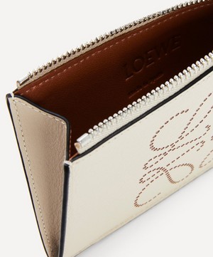 Loewe - Brand Leather Coin Six Card Holder image number 3