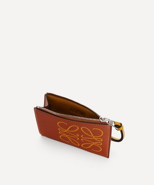 Loewe - Brand Leather Coin Six Card Holder image number 2