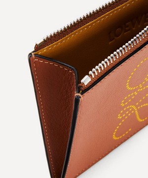 Loewe - Brand Leather Coin Six Card Holder image number 3