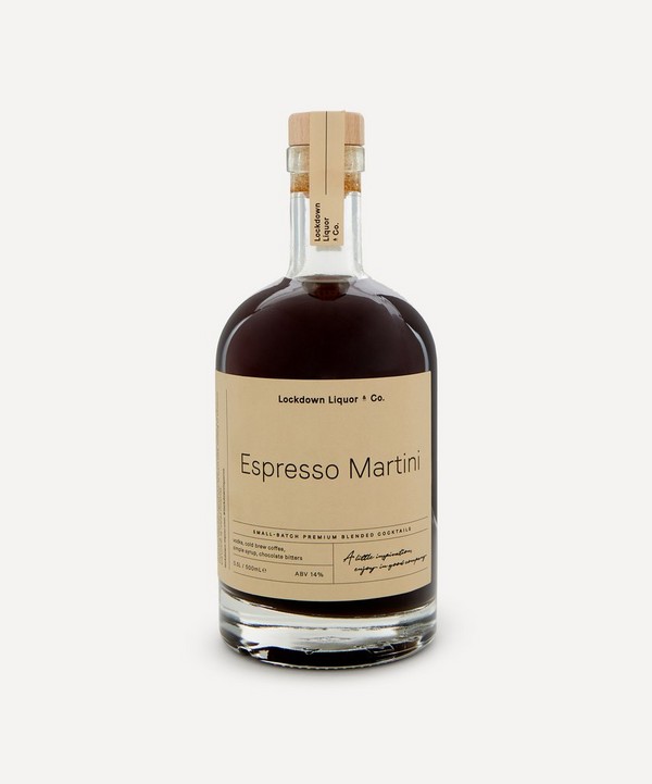 Lockdown Liquor & Co. - Espresso Martini Pre-Mixed Cocktail 500ml image number null