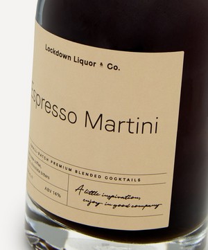 Lockdown Liquor & Co. - Espresso Martini Pre-Mixed Cocktail 500ml image number 2