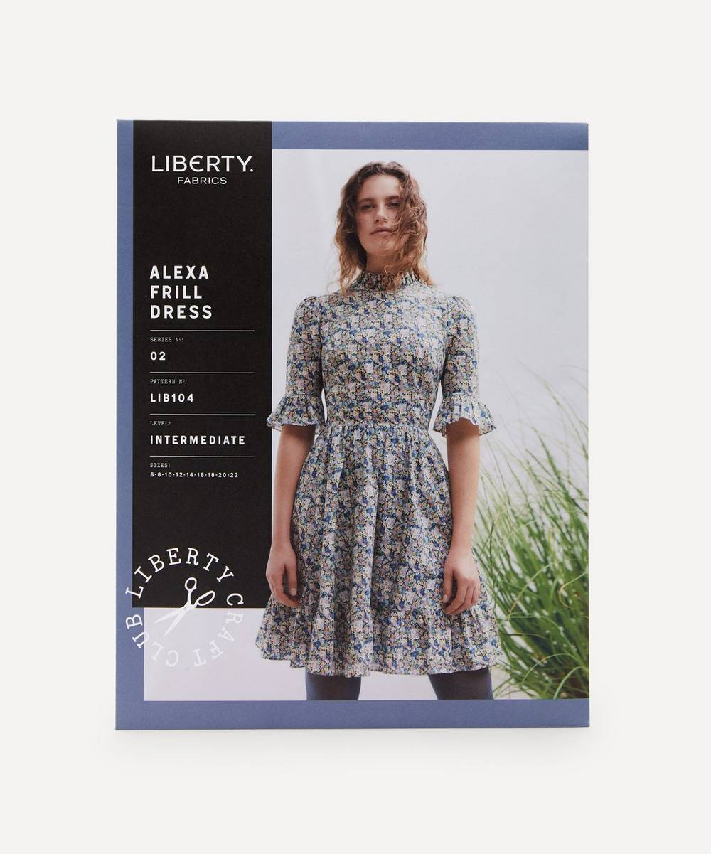 Liberty Fabrics - Alexa Frill Dress Sewing Pattern Size 6-22