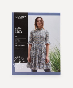 Liberty Fabrics - Alexa Frill Dress Sewing Pattern Size 6-22 image number 0