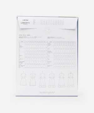 Liberty Fabrics - Alexa Frill Dress Sewing Pattern Size 6-22 image number 2