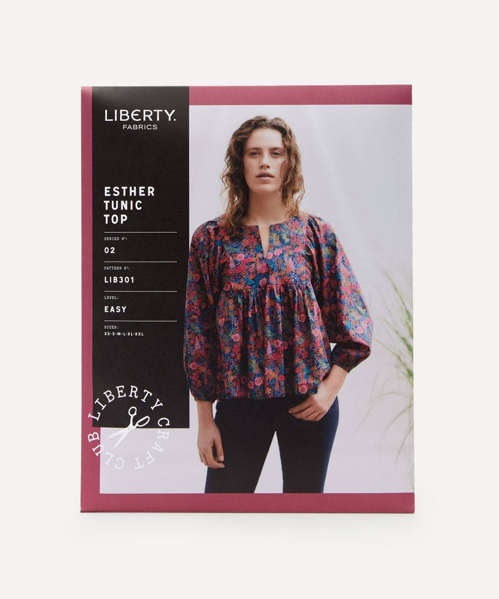 Liberty Fabrics - Esther Tunic Top Sewing Pattern Size XS-XXL