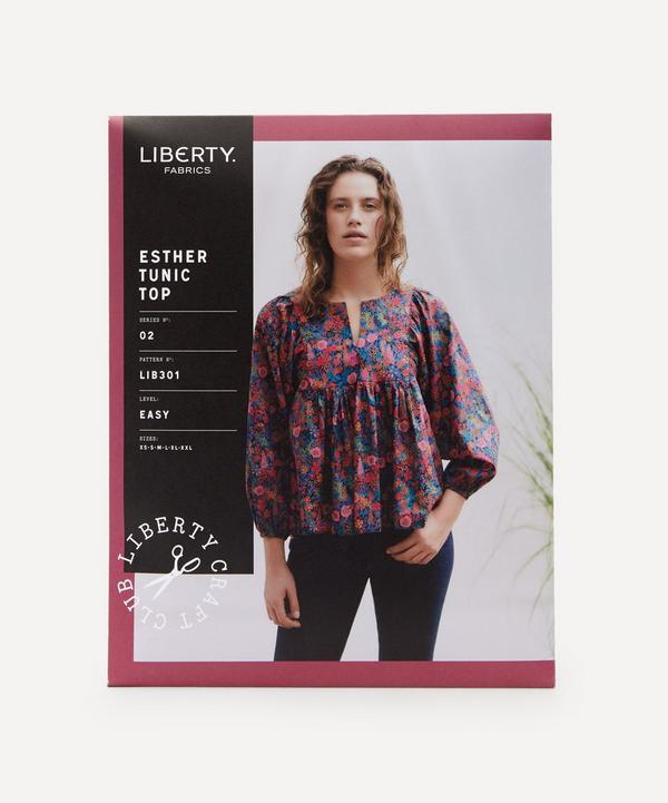 Liberty Fabrics - Esther Tunic Top Sewing Pattern Size XS-XXL image number null