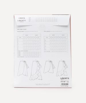 Liberty Fabrics - Zina Wrap Skirt Sewing Pattern Size 6-14 image number 2