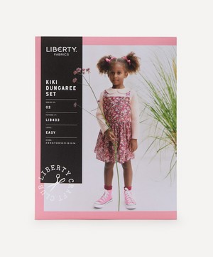 Liberty Fabrics - Kiki Dungaree Set Sewing Pattern Ages 3-14 Years image number 0