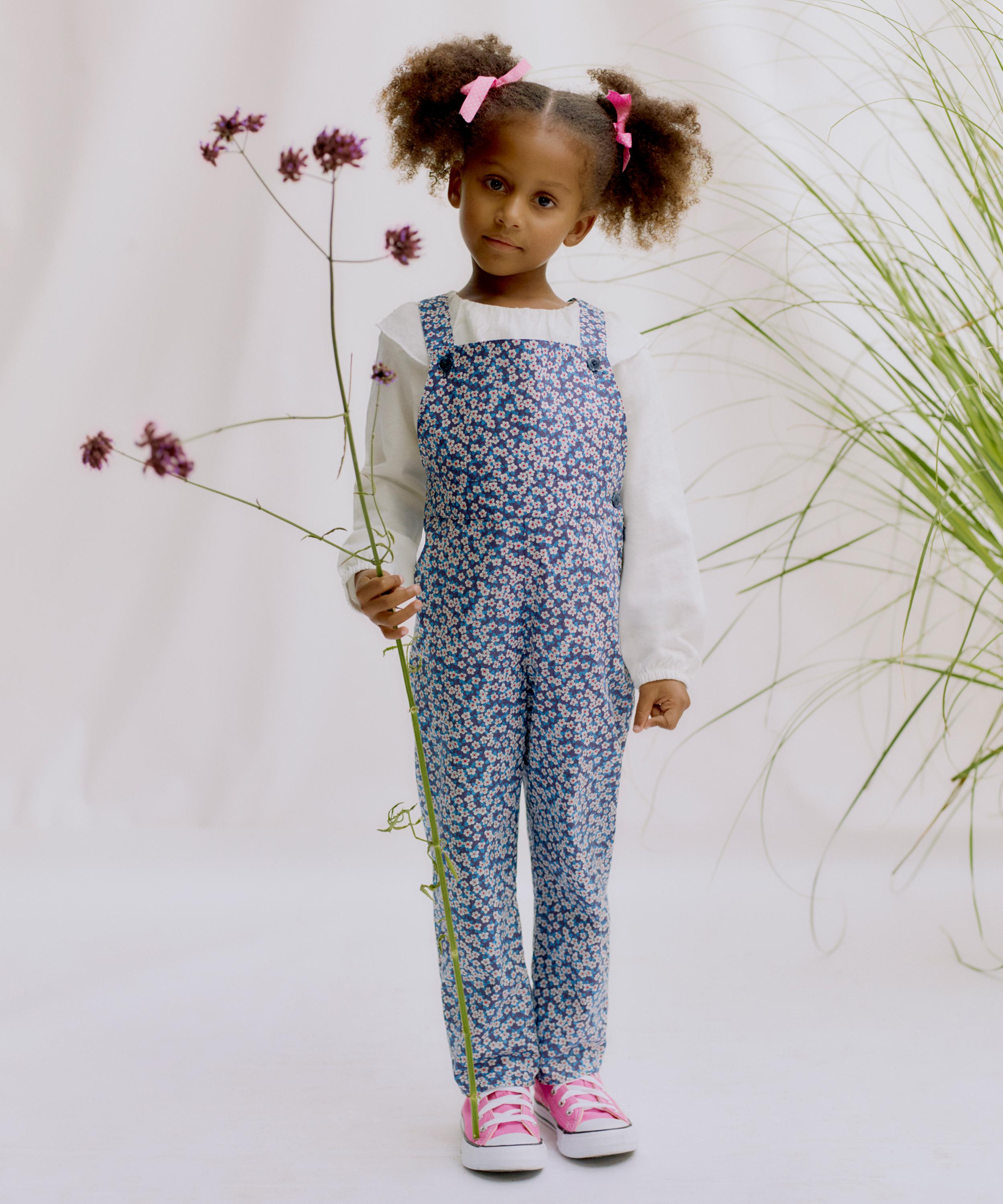 Liberty Fabrics - Kiki Dungaree Set Sewing Pattern Ages 3-14 Years image number 1