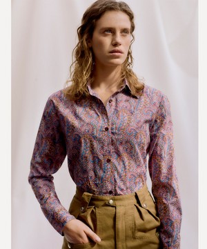Liberty Fabrics - Camargue Cowboy Shirt Sewing Pattern Size S-L image number 3