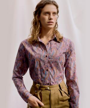 Liberty Fabrics - Camargue Cowboy Shirt Sewing Pattern Size XL-XXL image number 1